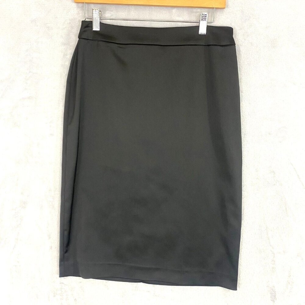 Tadashi Collection Knee Length Black Pencil Skirt Women's Size 6 Classic Capsule